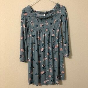 Xhiliration Dress Boho Floral Off The Shoulder